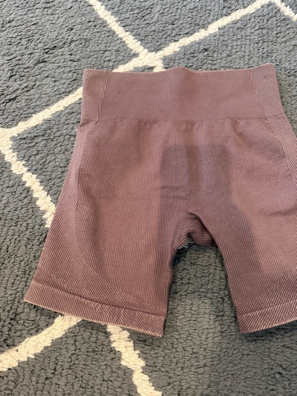 JoyLab Seamless Ribbed Spandex Shorts - Picture 3 of 5